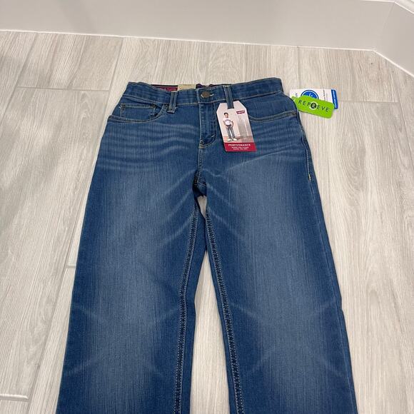 Levi's 514 Boy's 14 Reg 27/29 Classic Straight Leg Performance Jeans NWT - Picture 2 of 8